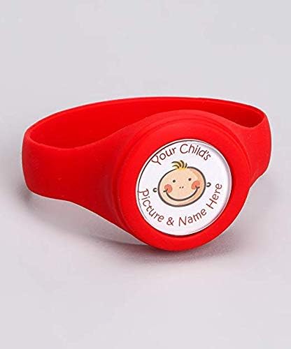 Baby Face Band Personalized Label (Red)