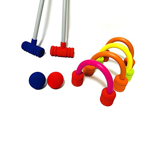 image for Forevive Children's Croquet Set Elastic Sponge Double Croquet Set Indo