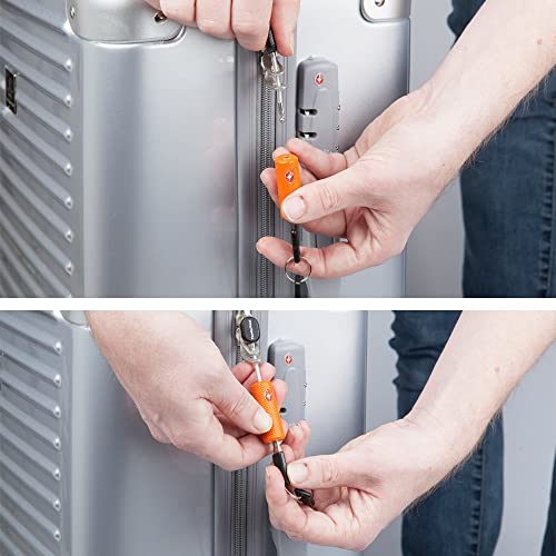 TSA Approved Luggage Locks With Keys For Travel