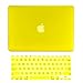TOP CASE - 2 in 1 Signature Bundle Rubberized Hard Case and Keyboard Cover Compatible MacBook Air 11