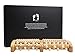 Wooden Foot Massage Roller with Reflexology (Large) Plantar Fasciitis Relief Acupressure Tool Bonus eBook Premium Quality, Lightweight Easy Foot Comfort