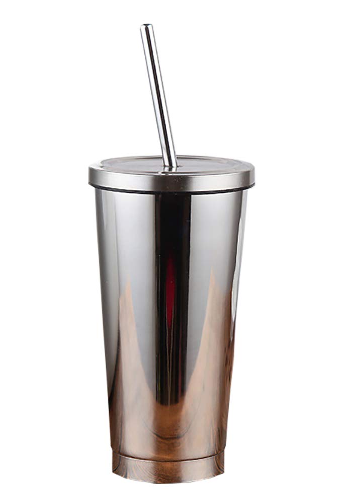 coffee tumbler with straw