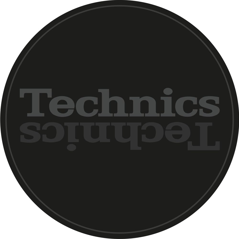 Magma Technics Slipmat Duplex 7: Grey Mirror on Black