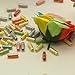 Swovo Message in A Bottle Lovely Cute Clear Pill Message Bottles 100Pcs Love Friendship Gifts Wishing Gift with Paper Roll Party Gifts