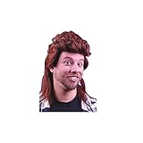 Brown Mullet Wig Costume Wigs