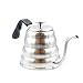 BOCHA - Pour Over Drip Coffee & Tea Kettle, Stainless Steel with Built in Thermometer & Gooseneck Pourover Spout, FREE Scoop Bag Clip and eBook included (1.2 Liter)