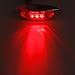 Partsam 4x New 12V Trailer Truck Caravan LED Side Marker Light Lamp Clearance Submersible