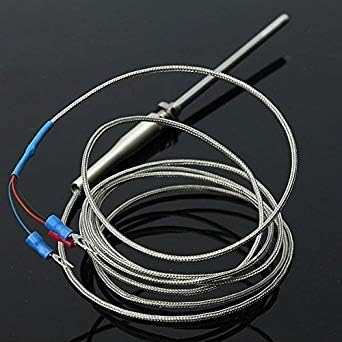 Petsdelite ® Rtd Pt100 Temperature Sensor 2M Cable Probe 98Mm 3 Wires -50-400Degree