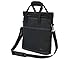 Vina 3 Bottle Wine Carrier, Insulated Travel Wine/Beer Cooler Tote Bag Case with Shoulder Strap + Free Corkscrew, Wine Gift Bag for Picnic, Black