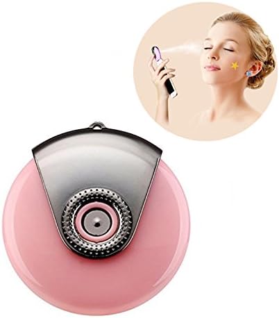 Mini Steam Facial for phone, Humidifier Cell Phone Beauty Mist Spray Diffuser, Portable Mobile Phone Filling Water Meter for iPhone and android by BZseed (Android, Pink)