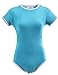 Littleforbig Adult Baby Diaper Lover (ABDL) Button Crotch Romper Onesie Pastel Series Blue XXL