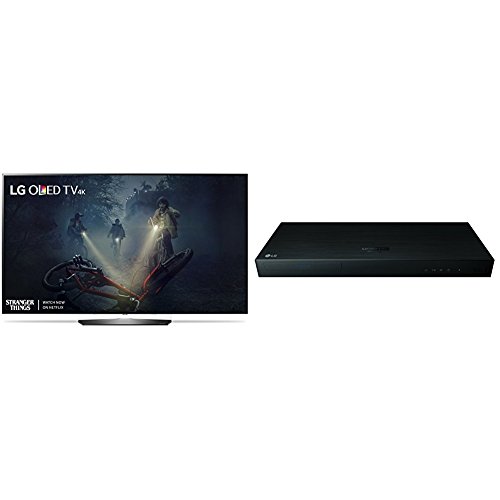 LG Electronics OLED55B7A 55-Inch 4K Ultra HD Smart OLED TV and UP970 Blu-ray Player (2017 Model)