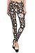 Leggings Depot NEW High Waist Popular Print Women's Leggings Pants Style Batch4 (Midnight Flowers)