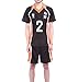 High School Uniform Jersey No.2 sugawara Cosplay Volleyball Sports Suit M Size