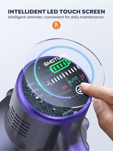 Cordless Vacuum Cleaner, 2 Batteries 110 Mins Runtime Vacuum Cleaners for Home, photo 12