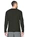 Under Armour Men's Charged Cotton Long Sleeve T-Shirt, Artillery Green/Black, X-Large
