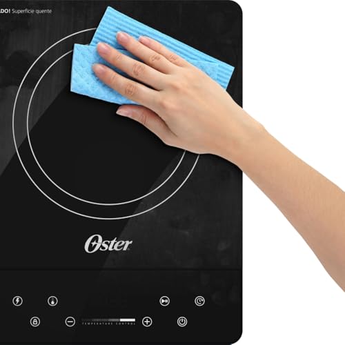 Cooktop de Indução 1 Boca Oster Touch Screen Portátil - 127V
