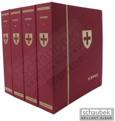 Schaubek Ganzleinen-Schraubbinder mit Länder- und Wappenprägung auf Rücken und Vorderseite Jersey blau dsp852
