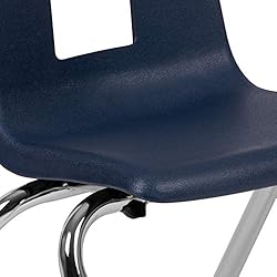 Flash Furniture Mickey Advantage Navy Student Stack