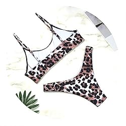 bikini 2019 Micro Set Sexy Leopard Push Up Thong