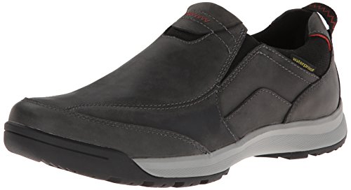Clarks Men's Wave Scree Easy Slip-On Loafer,Charcoal,11 M US