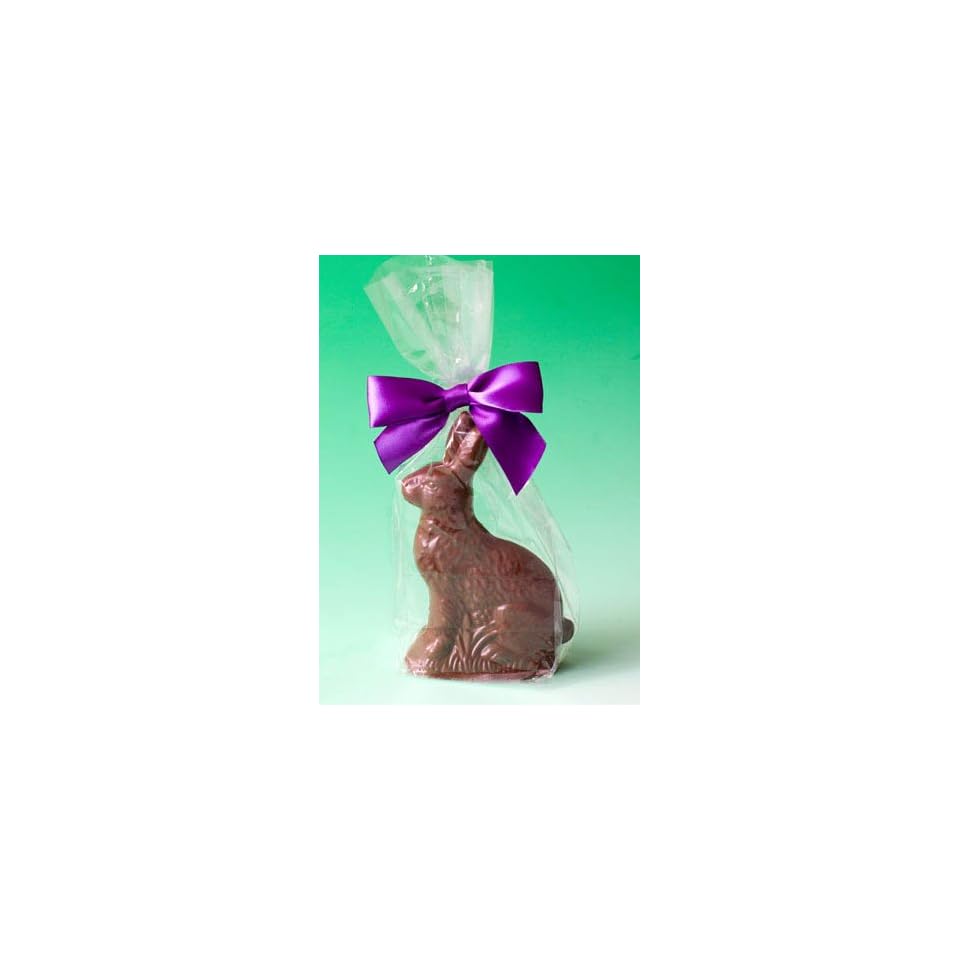 Helen Grace Chocolates, Solid Milk Chocolate Easter Bunny, 6.5 oz. Gift
