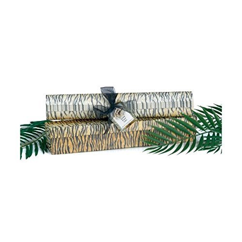 Scentennials Wild Series TIGER Scented Fragrant Shelf & Drawer Liners 16.5" x 22" (6 sheets) - Great for Dresser, Kitchen, Bathroom, Vanity & Linen Closet