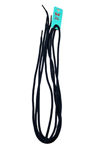 Tube Lace Navy Blue Colored 8 Pr. Eyelets Shoelaces (2pc, 54")