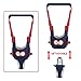 Accmor Baby Harness for Walking Baby Toddler Walking Assistant, Adjustable Baby Walking Harness Handheld Baby Walker, Stand Up & Walking Learning Helper Walker Wings for Infant Child (Blue Owl)