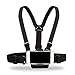 Supkeyer Cellphone Selfie Chest Mount Chest Harness Strap with Cell Phone Clip for iPhone 16 15 14 13 12 11 Pro Max Samsung Galaxy Note LG Sony