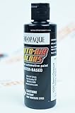 Createx Auto-Air Colors 4oz Semi-Opaque Deep Black 4220 Custom Airbrush Paint. by SprayGunner
