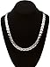 Smarter LifeStyle Elegant Titanium Magnetic Therapy Necklace for Men And Women, Pain Relief for Neck Arthritis Migraine Headaches Shoulders and Back - Magnetic Necklaces for Men And Women (Silver)