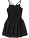 JEE.MDNMD.OO Girls' Flutter Sleeve Skirted Leotard
