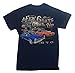 Joe Blow T's Men's 1964 to 1969 Pontiac GTO T-Shirt - A Few Goats Out in The Yard X-Large Blue Dusk