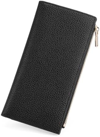 Mossruta Luxury Real Leather Zip Around Travel Wallet | Large