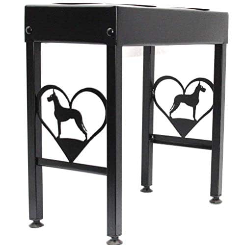 great dane feeding station