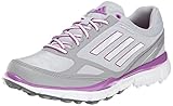 adidas Women's W Adizero Sport III Golf Shoe, Clear Onix/Running White/Flash Pink, 9.5 M US