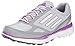 adidas Women's W Adizero Sport III Golf Shoe, Clear Onix/Running White/Flash Pink, 9.5 M US