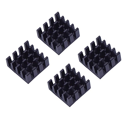 Mudder-8-Piece-Black-Aluminum-Heatsink-Cooler-Cooling-Kit-for-Raspberry-Pi-3-Pi-2-Pi-Model-B