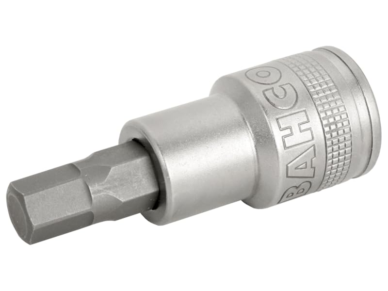 Bahco SB7809M-9 6 Edge Inside Screwdriver Socket, Silver, 9 mm 1/2-Inch