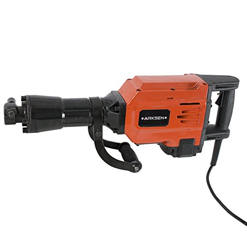 ARKSEN 2200W Electric Demolition Jack Hammer Drill 2Piece Concrete Bit