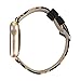 Conelelife for Watch Band 42mm/44mm, Cheetah Leopard Print Denim Replacement Band Strap with Stainless Steel Metal Clasp for Watch Series 4 Series 3 2 1, Sport, Edition