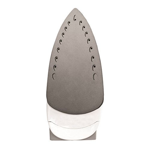 Black & Decker F976 Quickpress Iron with Smart Steam Technology, White/Silver