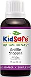 Plant Therapy Essential Oils Sniffle Stopper Synergy - Respiratory Support Blend 100% Pure, KidSafe, Undiluted, Natural Aromatherapy, Therapeutic Grade 30 mL (1 oz)