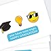 Emoji Graduation Card Pack - Set of 18 Cards, Blank Inside with White envelopes