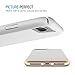 iPhone 7 Plus Case, Maxboost [Vibrance Series] Protective Slider Style Slim Cases Covers For Apple iPhone 7 Plus 2016 SOFT-Interior Scratch Protection Finish - White/Gold