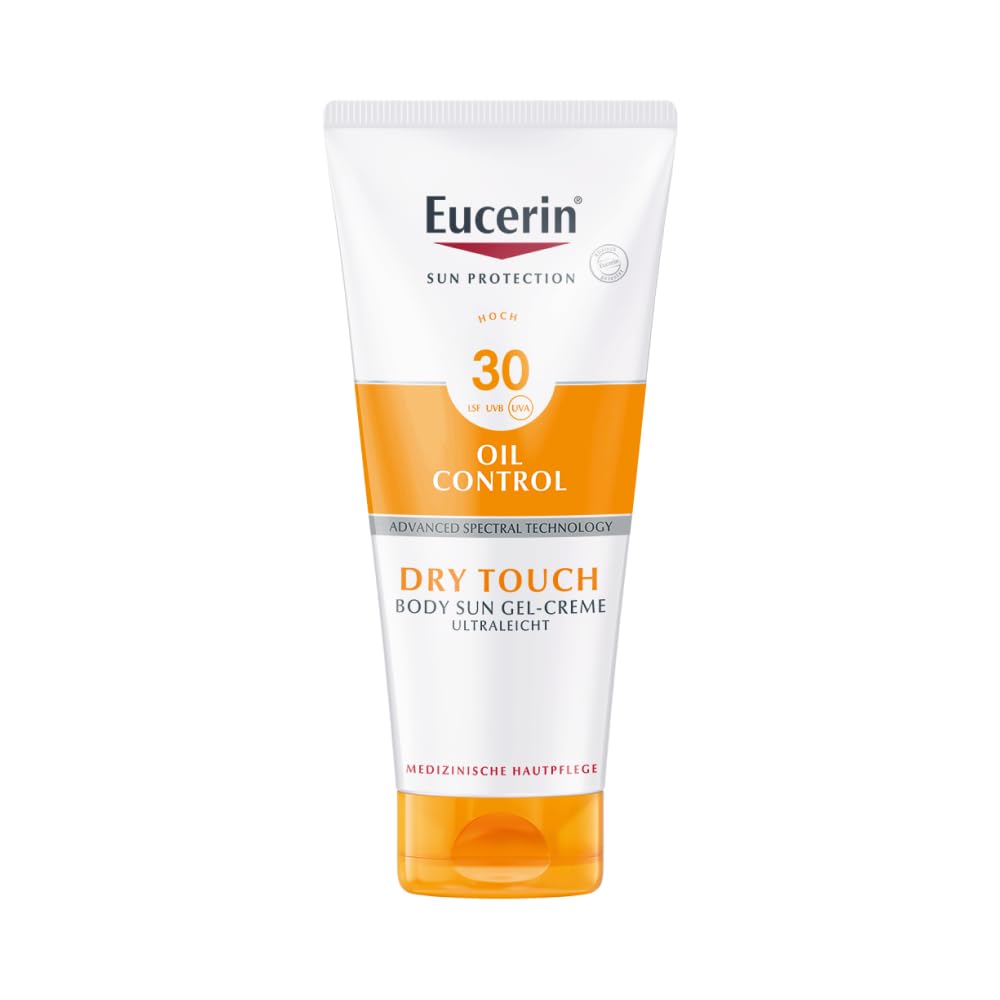 Eucerin Sun Protection Dry Touch LSF 30 Gel-Creme ultra leicht, 200 ml Cream