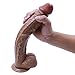 FEEYAA 12 inch Lifelike Massager Waterproof Realistic Dîldɔ Body Massage Soft and Health Fleshthumb 3