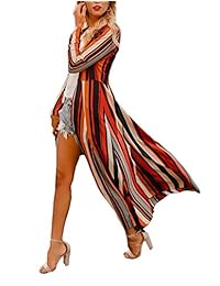 Kimono largo de gasa para dama