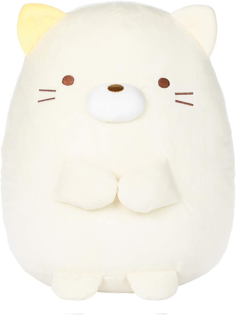 Sumikko Gurashi San-X Neko - White Cat - Medium Plush